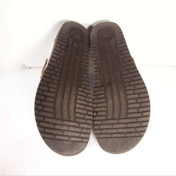 Mephisto  women's Helen White Leather  Slip On Thong Cork Sandals  Eu 37 US 7 - Picture 8 of 15